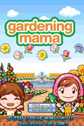 Gardening Mama (USA) screen shot title